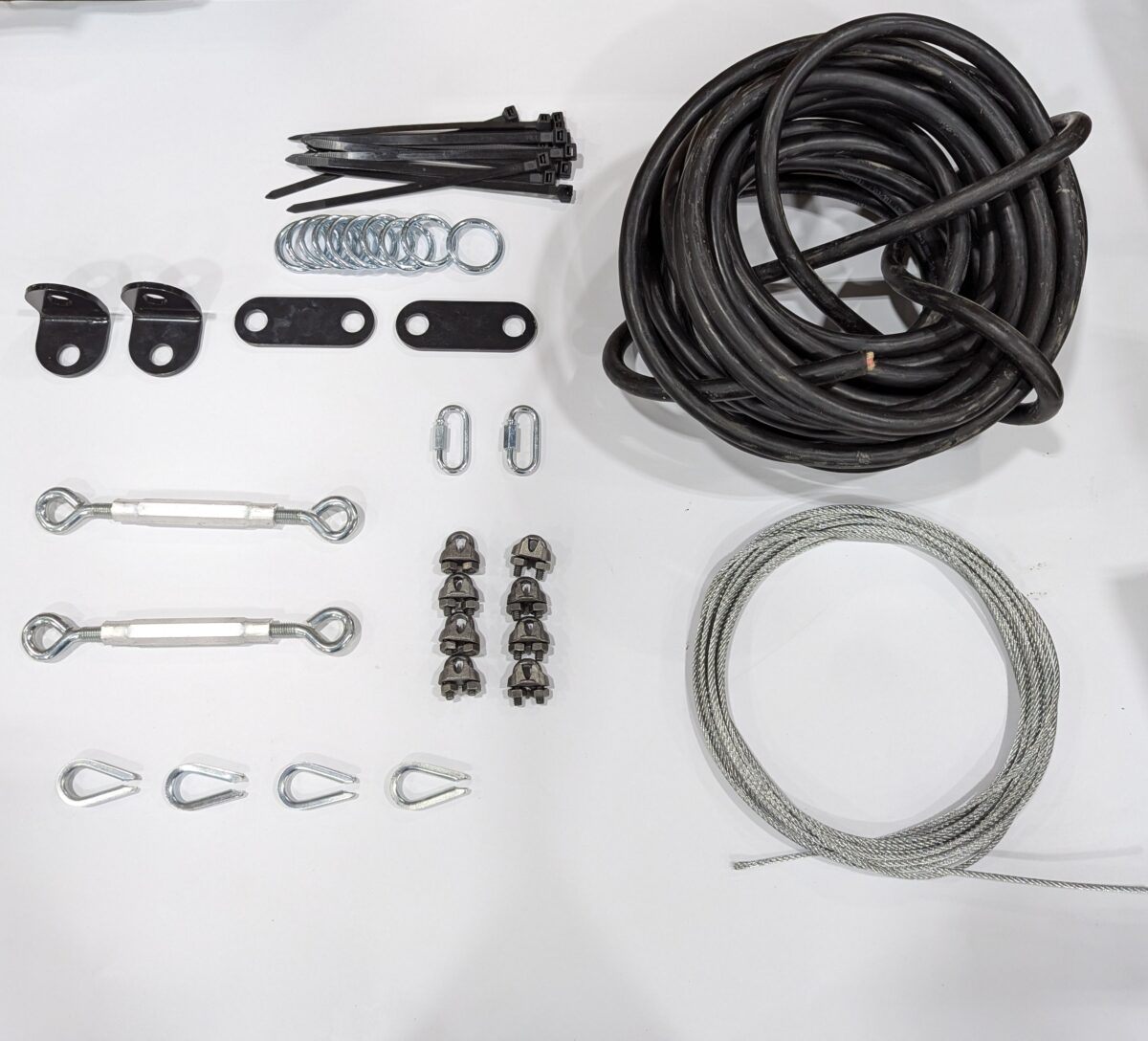 Components of electrification kit included in the add-on option