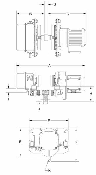 SMT Series Lug Style Dimensions