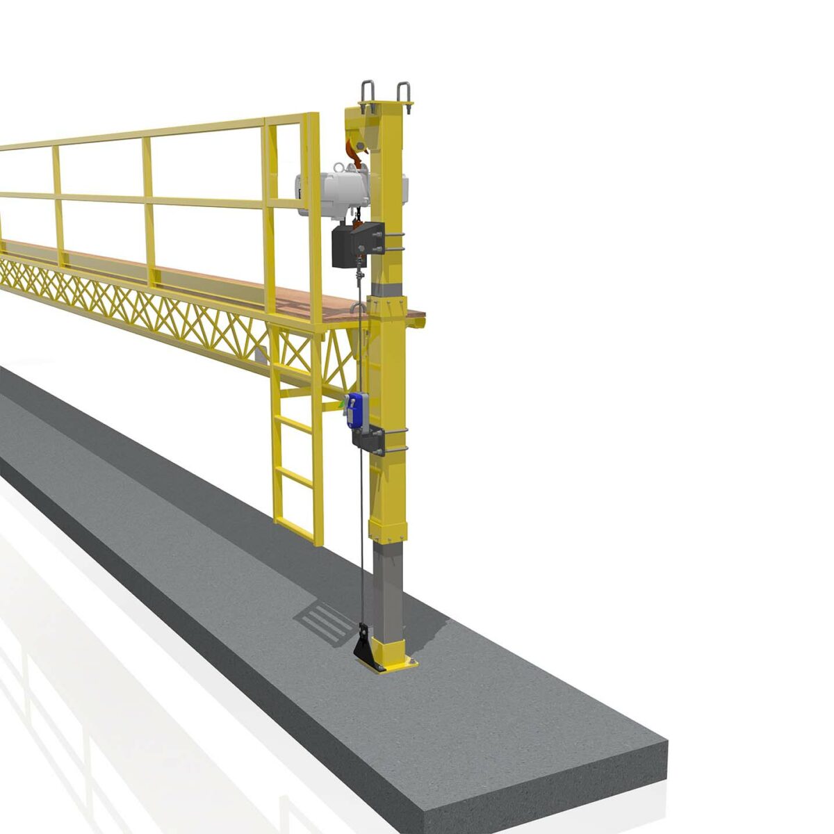 Starke Secondary Brake Device Platform Assembly