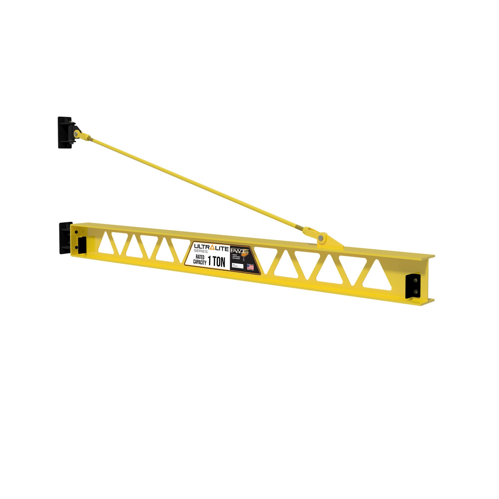 Pwi Ultralite Tie Rod Jib Crane 